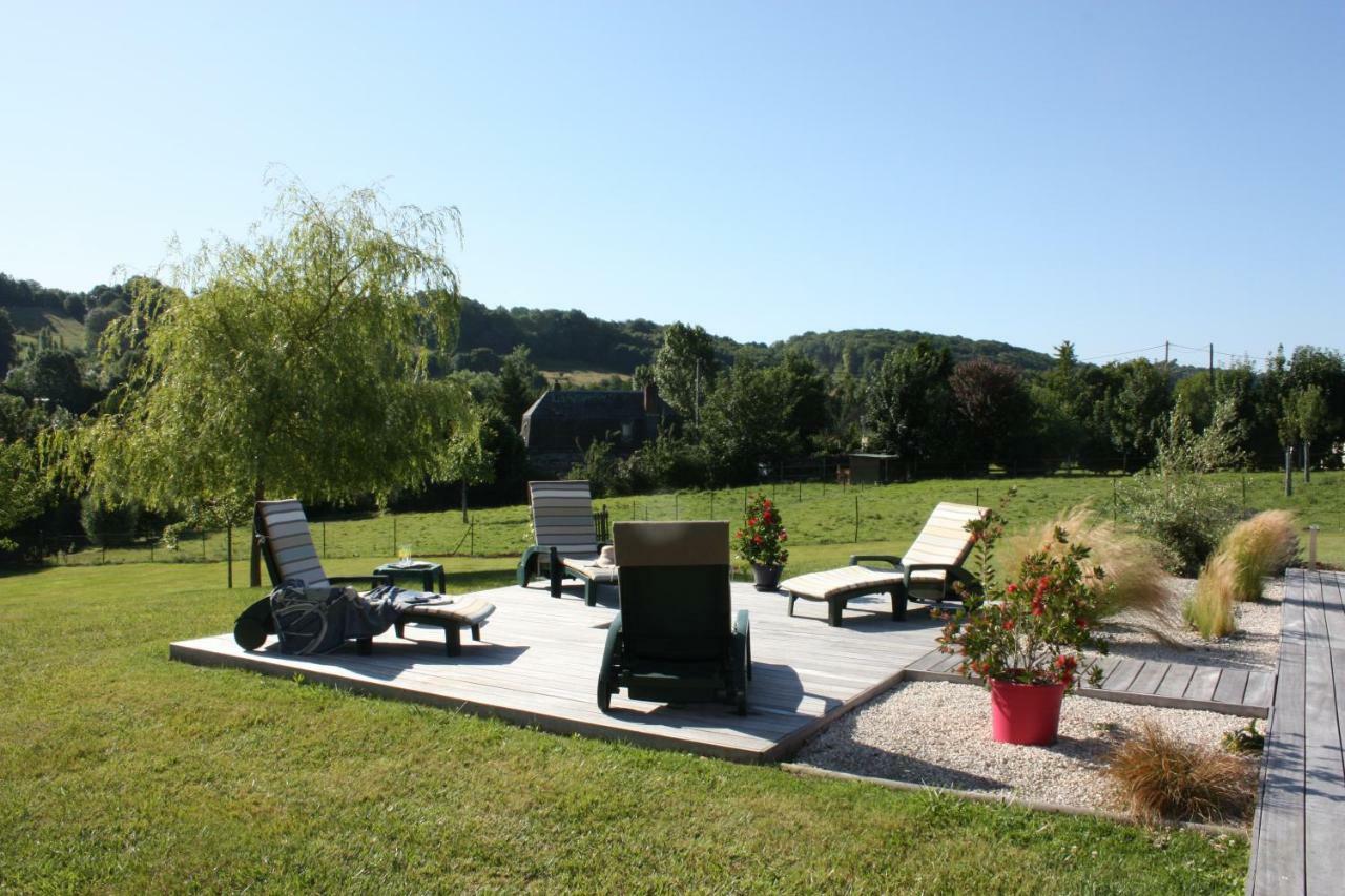 Le Jardin De Venus Bed and Breakfast La Rivière-Saint-Sauveur Exterior foto